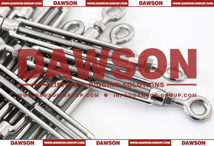 Stainless Steel 304 DIN1480 Turnbuckle with Eye ＆ Eye - Dawson Group Ltd. - China Manufacturer, Supplier