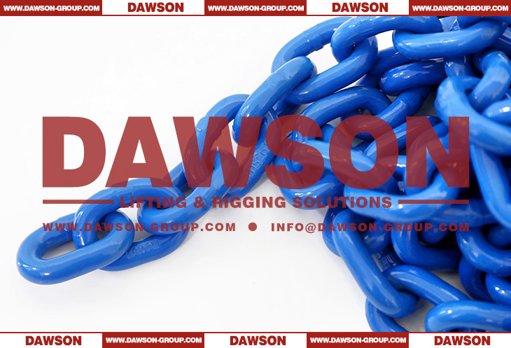 G100 Grade 100 EN818-2 High Level Strength Round Alloy Steel Lifting Chain for Hoist - Dawson Group Ltd. - China Supplier, Factory