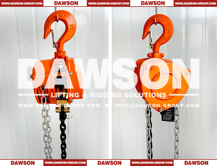 DSVC 1.5T Manual Chain Block for Lifting Goods - Dawson Group Ltd. - China Manufacturer, Supplier