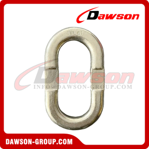Stainless Steel Recessed Link for Trawling Gear, Marine Grade SS304 SS316 Viking Recessed Master Link