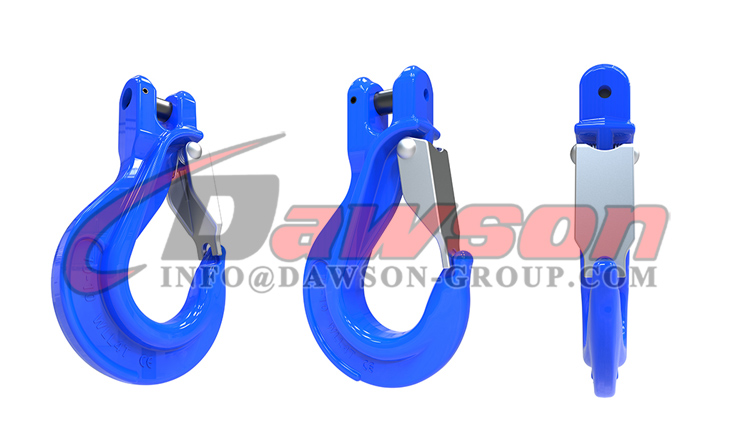 G100 Clevis Sling Hook with Cast Latch for Chain Slings - Dawson Group Ltd. - China Factory, Supplier, Manufacturer