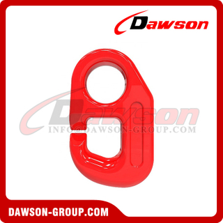  DS087 G80 WLL 1.5-8T Alloy Steel Forged DV Hook for Fishing and Overseas Rigging