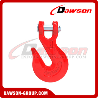  DS123 A-330 G70 Grade 70 1/4''-3/4'' Forged Clevis Grab Hook for Lashing, H-330 G43 Grade 43 Clevis Grab Hooks