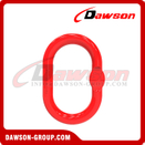  DS482 G80 6MM - 22-16MM Alloy Steel Master Link with Flat for Chain Slings / Wire Rope Slings