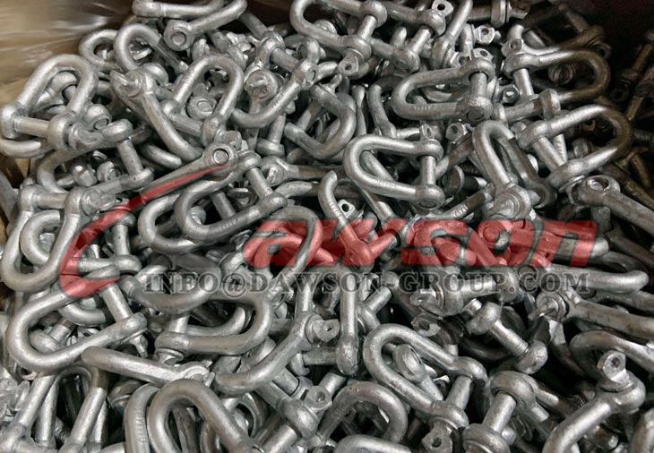 European Type Commercial Galv. Dee Shackle - Dawson Group Ltd. - China Manufacturer, Factory, Supplier