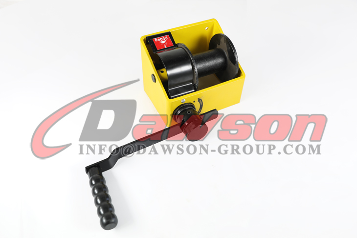 250kg-1000kg Worm Gear Hand Lifting Winch with CE Certificate