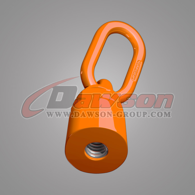 G80 Lifting Screw Point Female Type, Grade 80 Alloy Steel Swivel