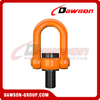 DAWSON M8-M100 UNC & Metric Thread Double Swivel Shackle G80 Swivel Hoist Ring