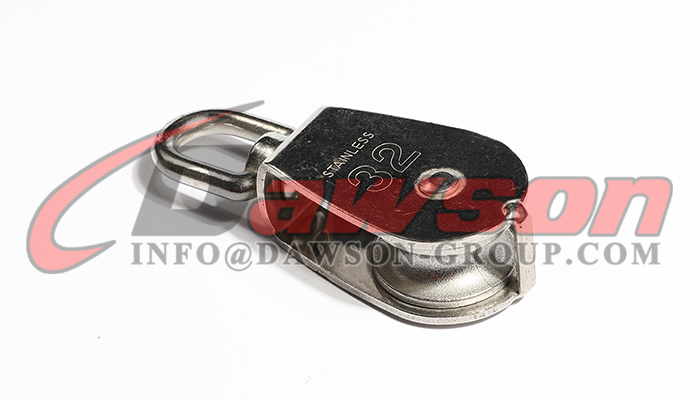 Stainless Steel Single Sheave Swivel Eye Pulley - Dawson Group Ltd. - China Manufacturer, Factory, Supplier