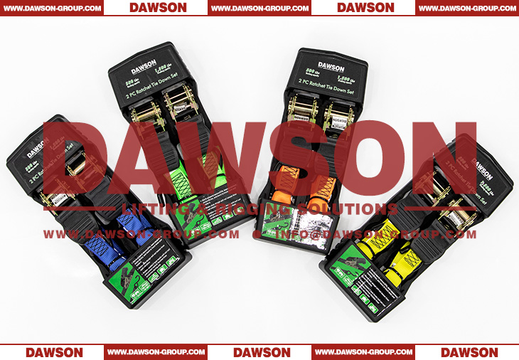 DAWSON DSRTDS-109 2PCS 1&times;15 Ratchet Tie Down Straps Set for Cargo Securing - Dawson Group Ltd. - China Factory, Supplier