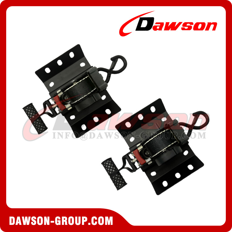 Automatic Retractable Ratchet Tie Down Straps with Damping Version, Auto Retractable Ratchet Strap with Non-damping Version and Push Button Release