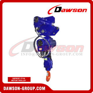 DAWSON DSLM Motor Trolley, DSPROFI Motor Trolley, Walking Trolley for Pneumatic Hoist