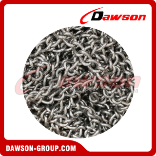 Stainless Steel 316 Twisted Welded Link Chain, SS316 Twist Link Chain
