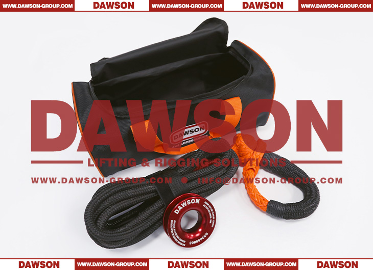 Package about Vehicle Recovery Rope, Kinetic Recovery Rope, Synthetic Soft Shackle, Aircraft Grade Aluminum Winch Snatch Recovery Ring - Dawson Group Ltd. - China Manufacturer, Supplier, Factory