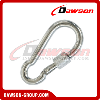 Electric Galvanized Snap Hook DIN5299D with Screw Zinc Plated