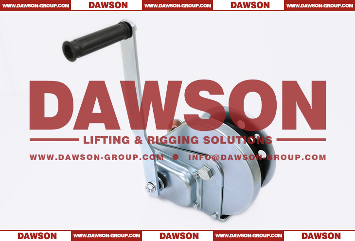 Auto Brake Hand Winch with 50MM Polyester Sling, Truck Hand Winch (Portable Winch) for Pulling - Dawson Group Ltd. - China Manufacturer, Supplier
