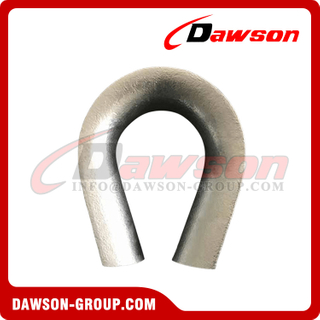 K3 Galvanized Fibre Rope Thimble, Hawser Thimbles Suitable for Fiber Rope