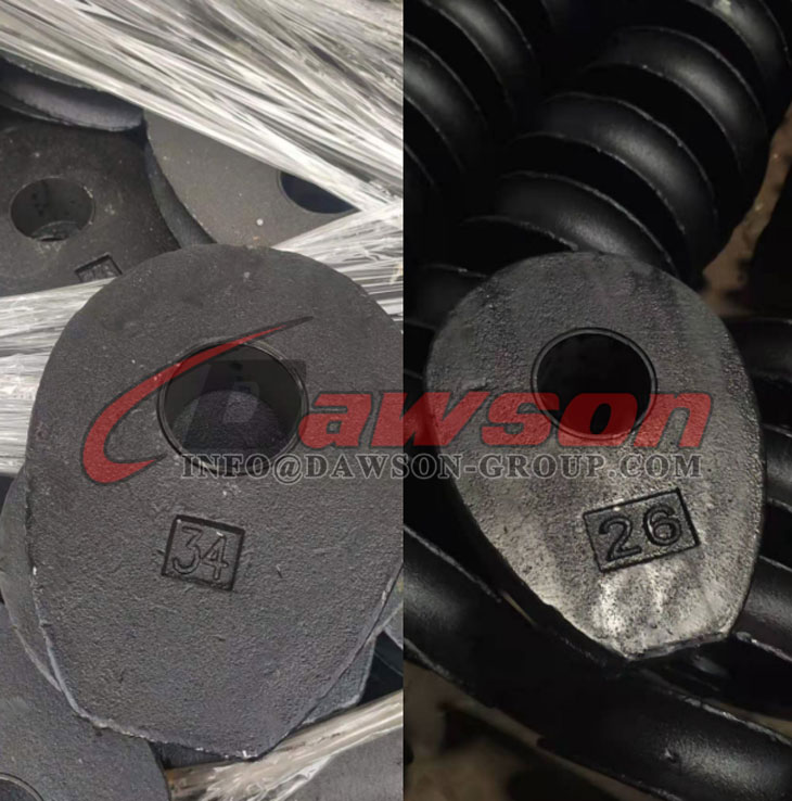 JIS Type Solid Thimble, JIS B 2802 Dead Eye Thimble, Heavy Duty Casting Thimbles Dawson Group