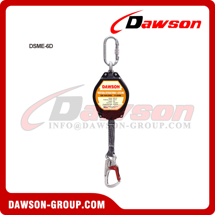 DSME-6D Series Retractable Lifeline - Dawson Group Ltd. - China Manufacturer, Supplier DSME-6D Series Retractable Lifeline - Dawson Group Ltd. - China Manufacturer, Supplier