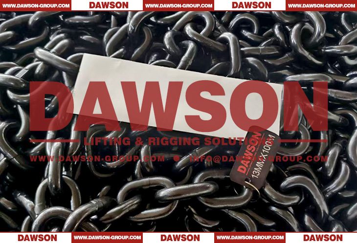 EN818-2 13MM Grade 80 Alloy Lifting Chain, G80 Lifting Chain, Grade 80 Short Link Chain for Chain Slings - Dawson Group Ltd. - China Manufacturer, Supplier, Factory