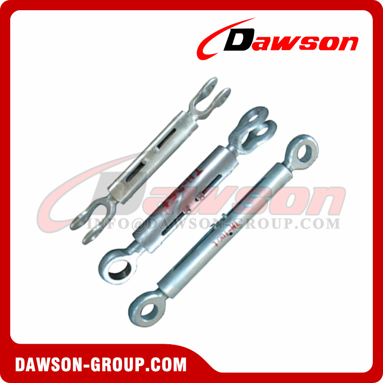 Heavy Duty Closed Turnbuckle with Eye & Eye, Jaw & Jaw, Jaw & Eye