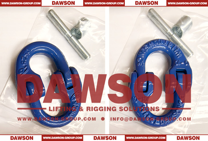 DS1001 G100 European Type Connecting Link for Lifting Chain Slings, Coupling Link - Dawson Group Ltd. - China Manufacturer, Supplier, Factory
