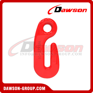 DS025 G80 WLL 2T Special Shaped Eye Type Hook for Lashing and Pulling
