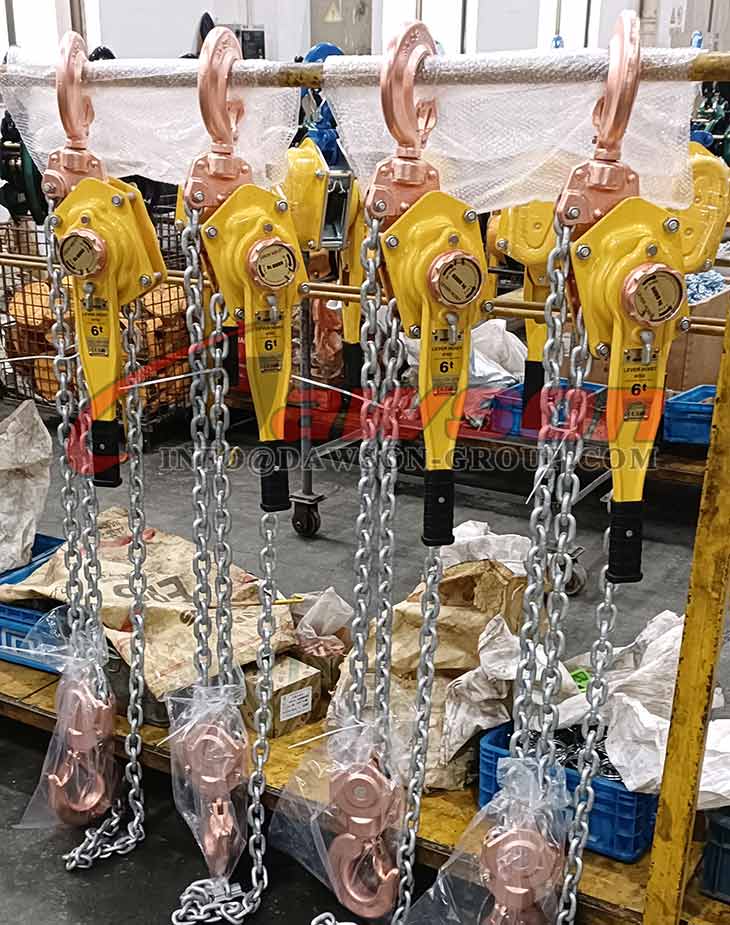 DS-EX-L 6T Spark Proof Lever Hoist, Lever Block for Lifting - Dawson Group Ltd. - China Manufacturer, Supplier, Factory