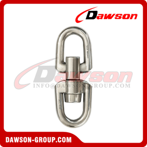 Stainless Steel Flexible Swivels for Commercial Fishing Trawling Net, Stainless Steel AISI316 AISI304 Swivel