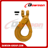 DS082 G80 6-26MM European Type Clevis Self-locking Hook for Lifting Chain Slings
