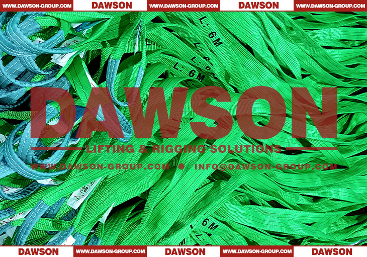 WLL 2 Ton 2000kg Polyester Webbing Slings - Lifting Slings - Dawson Group Ltd. - China Supplier