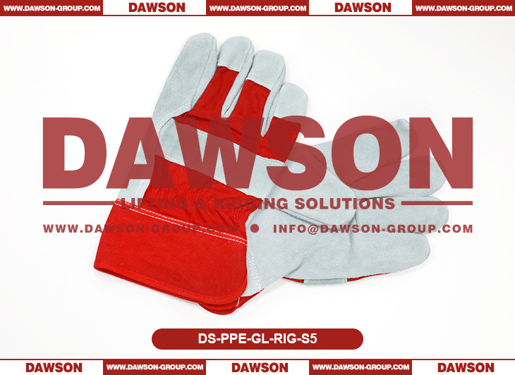 Rigger gloves with rubber cuff (one size) - Dawson Group Ltd. - China Manufacturer, Supplier, Factory