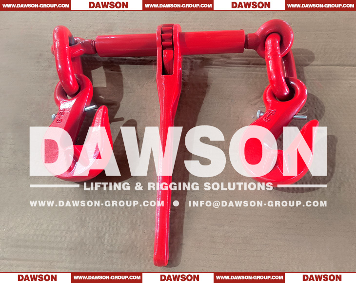 G80 Ratchet Binder with G80 Eye Grab Hook with Safety Pin to EN 12195-3, Grade 80 Ratchet Type Load Binder - Dawson Group Ltd. - China Manufacturer, Supplier