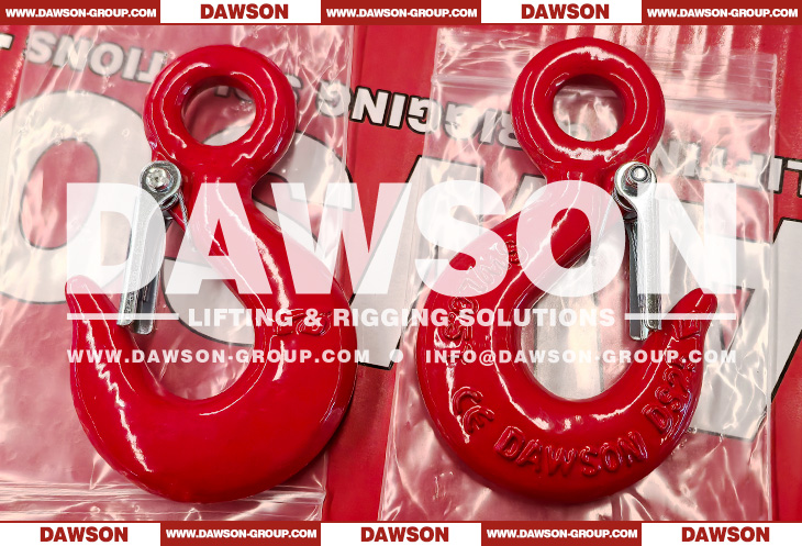 DS130 320C G43 Grade 43 WLL 0.5T Forged Carbon Steel Eye Hoist Hook - Dawson Group Ltd. - China Manufacturer, Supplier, Factory