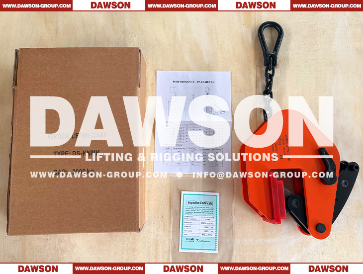 DS-KNMK Non-Marking Vertical Clamps, Non Marring Plate Lifting Clamp - Dawson Group Ltd. - China Manufacturer, Supplier, Factory