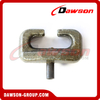 Pin Coupler Shackle, Forged Plug Coupling Equipment Repair Links Tire Chain Shackles