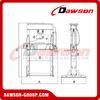 DSTY40001（T54001） 40Ton Hydraulic Shop Press