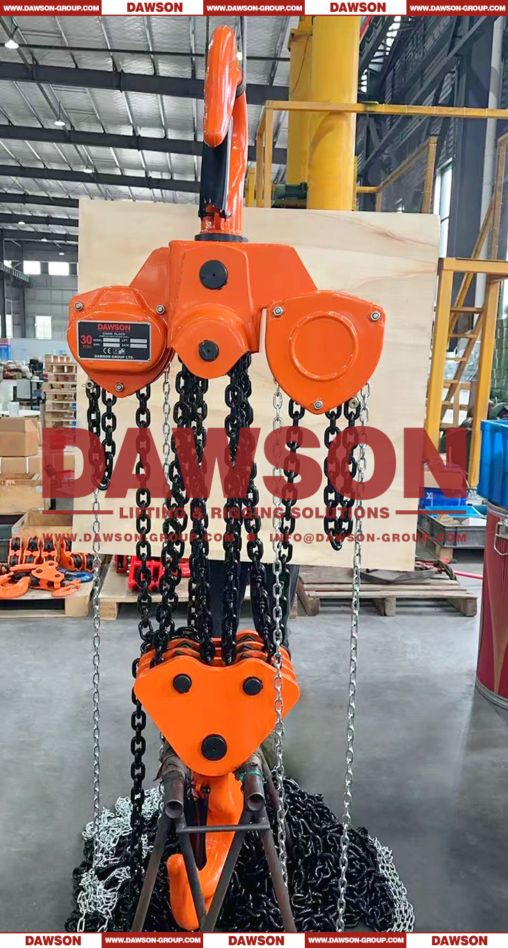 DAWSON AS NZS1418.2-1997 DSVD Heavy Duty Chain Hoist, Manual Chain Block for Lifting - Dawson Group Ltd. - China Manufacturer, Supplier