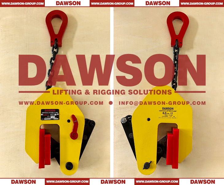 DS-KNMK DS-KNMKA Non-Marking Vertical Clamps, Non Marring Plate Lifting Clamp - Dawson Group Ltd. - China Manufacturer, Supplier