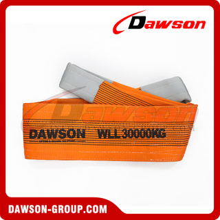 WLL 30 Ton Heavy Duty Polyester Webbing Slings - Lifting Slings Crane Slings