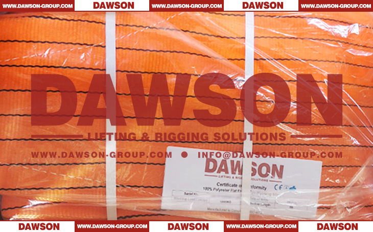 DAWSON WLL 10 Ton Webbing Sling ISO4878 Lifting Slings - Dawson Group Ltd. - China Manufacturer, Supplier, Factory