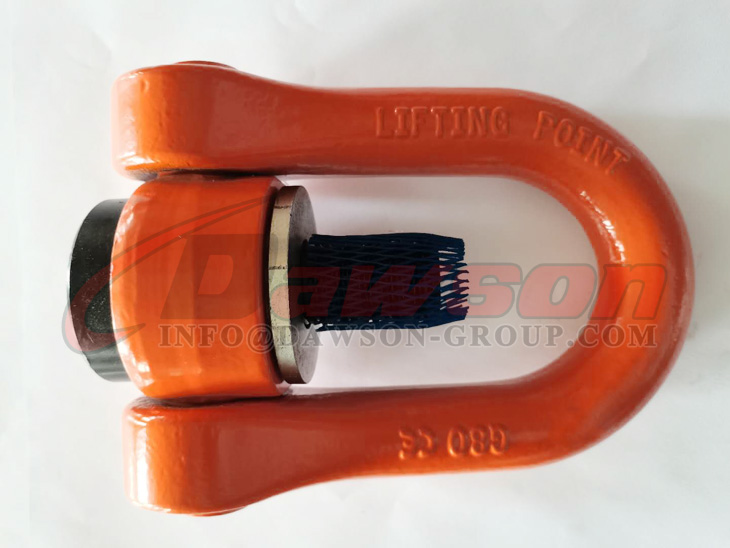 DAWSON UNC Thread Double Swivel Shackle G80 Swivel Hoist Ring, Forged Super  Alloy Steel Lifting Points - China Manufacturer Supplier, Factory