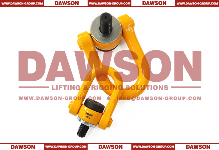 DAWSON M8-M100 Metric Thread Double Swivel Shackle G80 Swivel Hoist Ring - Dawson Group Ltd. - China Manufacturer, Supplier, Factory