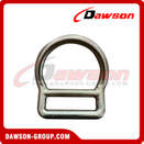DSJ-3015-1 Outdoor Climb Fall Protection Bent D-Ring, Forged Steel Safety Bending D Ring