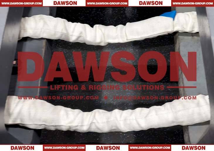 DAWSON &times; TYSONNEEMA Ultra-high Molecular Weight Polyethylene Endless Round Lifting Slings with HMPE UHMWPE Sling Protection - Dawson Group Ltd. - China Manufacturer, Supplier