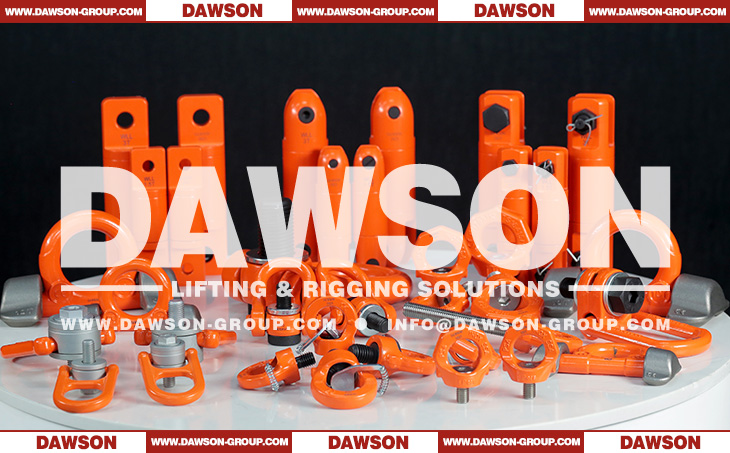 G80 Swivel Hoist Ring, Duplex Stainless Steel Eye Bolt, Welded Lifting Lug, Angular Contact Bearing Swivels, Pivoting Lifting Screw - Dawson Group Ltd. - China Factory