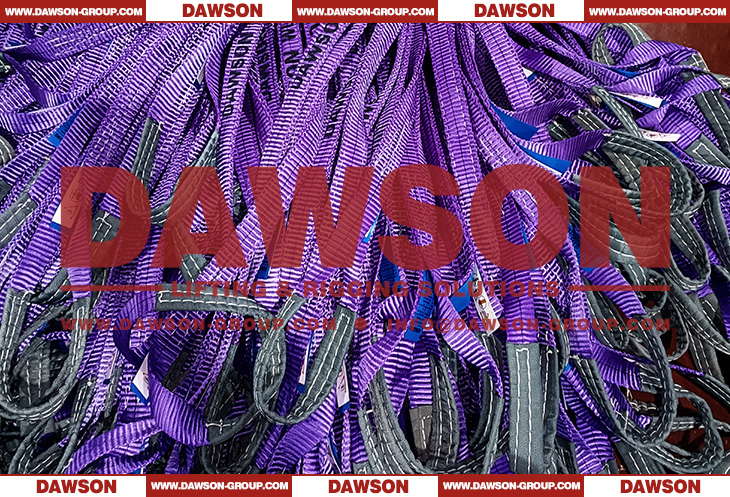WLL 1 Ton Polyester Webbing Slings - Lifting Slings - Dawson Group Ltd. - China Manufacturer, Supplier