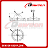 Towing Lug (Ring) for Pneumatic Fender, Towing Ring for Sling Type of Fender