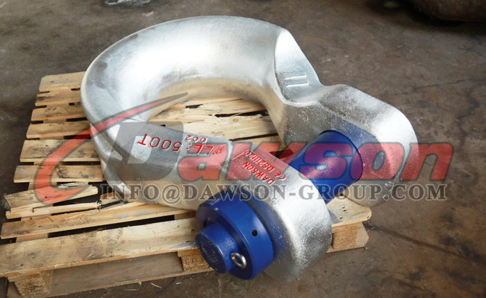 DG2160 Alloy Steel Bolt Type Wide Body Shackle for Synthetic Web Slings, Synthetic Round Slings or Wire Rope Slings - Dawson Group Ltd. - China Factory