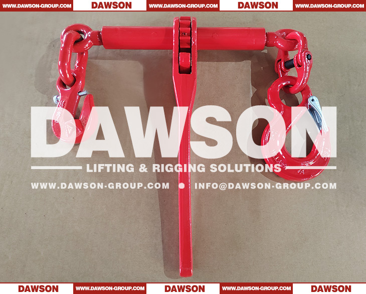 DAWSON G80 Ratchet Load Binder with G80 Eye Sling Lashing Hook & G80 Connecting Link to EN 12195-3 - Dawson Group Ltd. - China Supplier, Factory